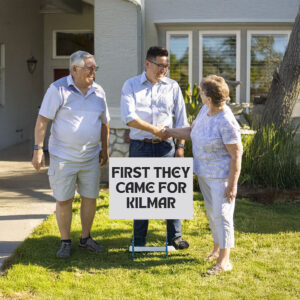 First They Came For Kilmar Abrego Garcia Yard Sign