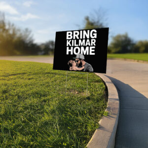 Kilmar Abrego Garcia Free Abrego 2025 Yard Sign
