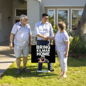 Kilmar Abrego Garcia Free Abrego 2025 Yard Sign